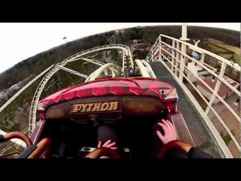 De Python - Efteling onride in HD