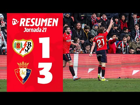 Rayo 1-3 Osasuna | Resumen | Club Atlético Osasuna