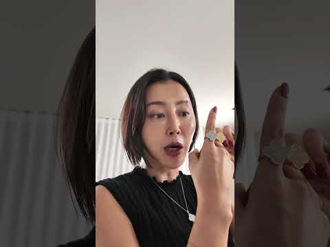 3906-빅클로버큐빅반지 영상 썸네일