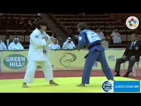 Judo Grand Prix Abu Dhabi 2011 1/2 Final -52kg MUNKHBAATAR (MGL)-KELMENDI (IJF)