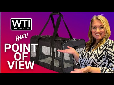 Amazon Basics Mesh Pet Travel Carrier - WTI product video review