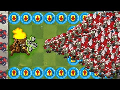 PvZ 2 Challenge - Every Plants VS 50 Football All-Star Zombie - Who Will Win?