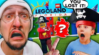 We Lost ¿WHAT? at Legoland Pirate Hotel (FV Family Early Bday)