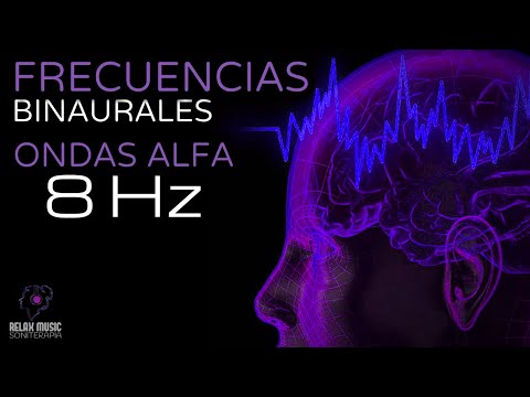 Binaural Sound Therapy with Alpha Waves 8 Hz - Pure Tone - Miraculous and Healing Tones
