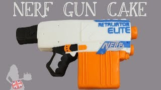 How To Make A NERF GUN CAKE