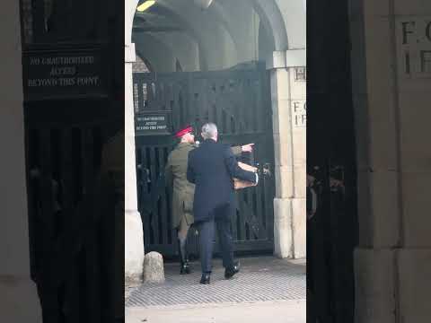 The corporal on duty