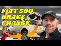 How To Replace FIAT 500 Front Brakes Pads And Discs Step By Step