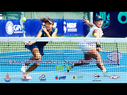 Thailand ITF Juniors B1 GD SF - Kamonwan YODPETCH [THA] Kanon SAWASHIRO [JPN ] 2