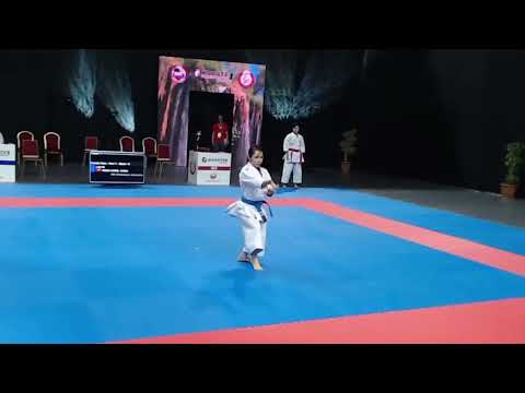 SHIMIZU NATSUKI (JPN) vs LAU GRACE (HKG) Female Kata Rabat Karate 1 Semi Final Match