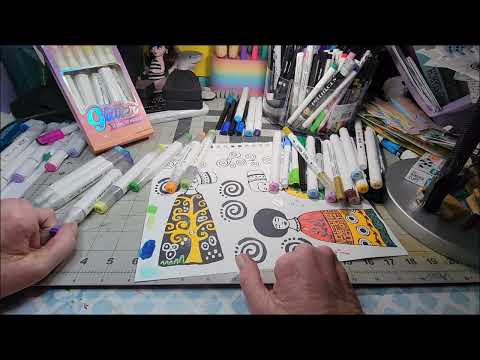 Fun Play Day * Glitter Markers 