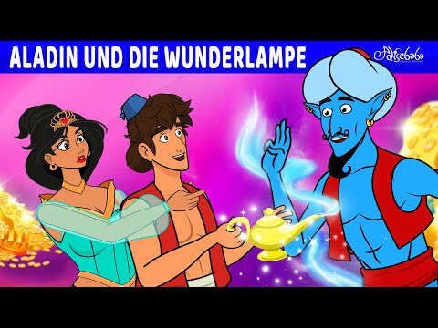 Aladin und die Wunderlampe | Märchen für Kinder | Gute Nacht Geschichte