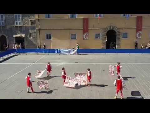 Sbandieratori SESTIERE PIAZZAROLA Torneo Ascoli Piceno 2015 (Piccola Squadra 2)