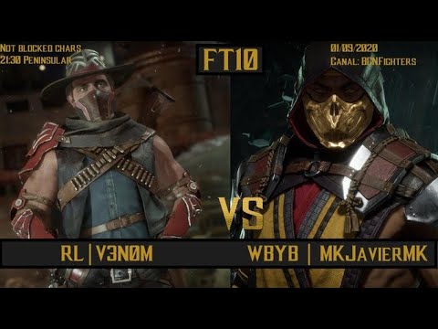 Showmatch FT10 MK11 -  WBYB | MK Javier MK vs RL | V3N0m
