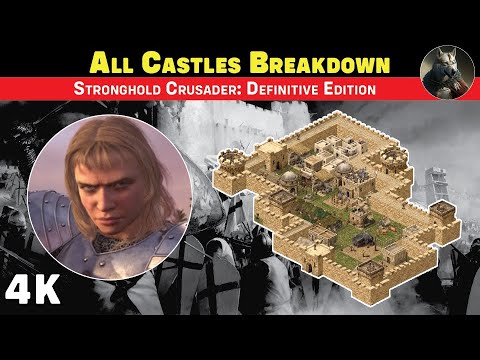 Jewel’s ALL Castles Revealed | Stronghold Crusader Definitive Edition