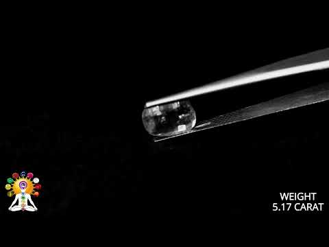 White Sapphire 5.17ct. (Super Premium) video