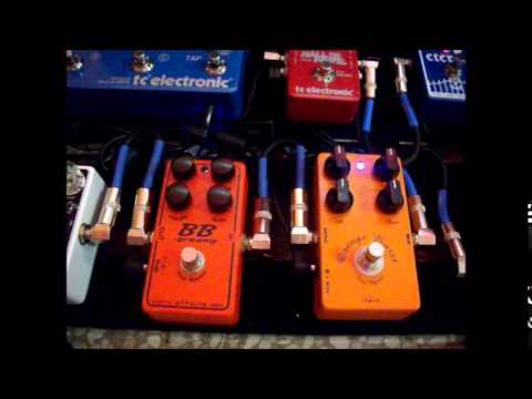 BB Preamp by Xotic vs Orange Burst by Caline