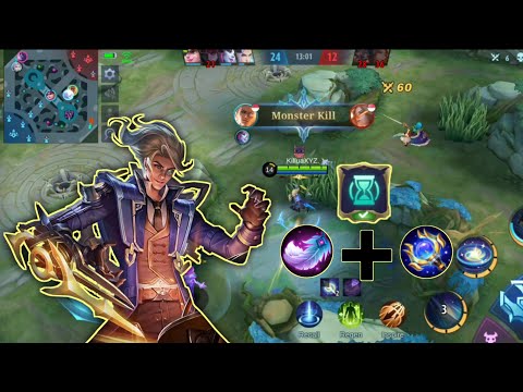 NATAN EMBLEM SUPPORT+ BUILD MAGIC!?, SESAKIT APA DAMAGENYA? | MLBB |