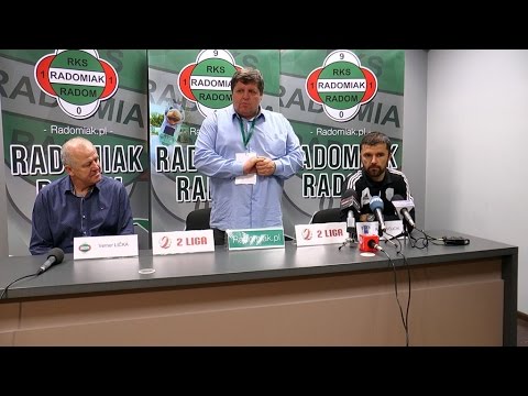 2016.04.16 Konferencja po meczu Radomiak - Nadwiślan