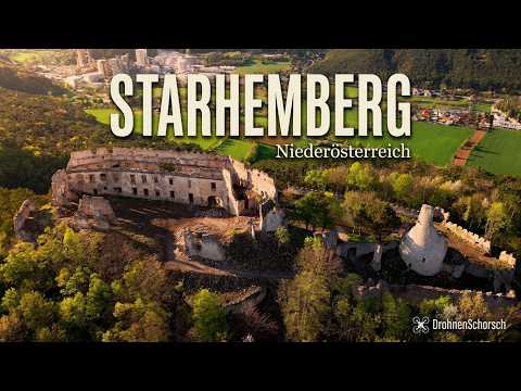 Starhemberg Castle Ruins — Overlooking the Kremstal | Cinematic Drone Austria