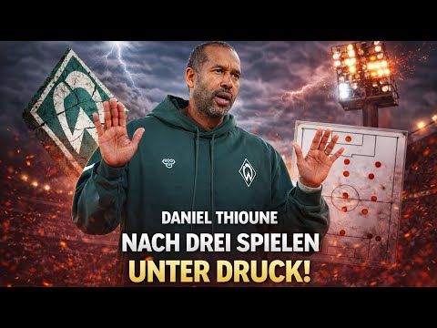 Thioune already under pressure? Werder chaos surrounding the back three!