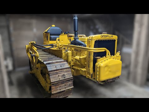 Cat D4 hydraulic pump rebuild and direct start improvements