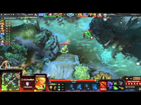 The Alliance vs Team Empire Game 1   DOTA 2 Champions League TobiWan & Capitalist