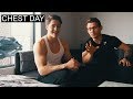 Norwegian YouTubers Collab | Jack Walker & Anders Muren | Chest Workout
