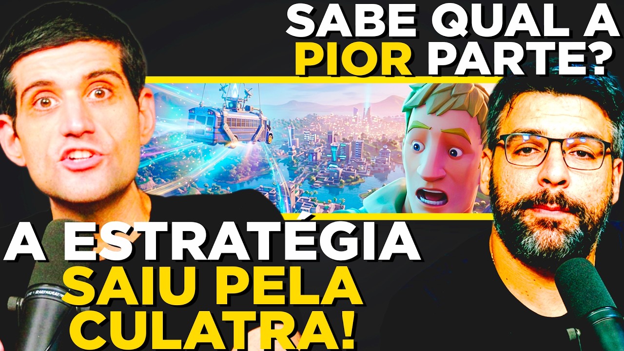POR ESSA NINGUÉM ESPERAVA: Fortnite em COLAPSO e FUTURO questionável, FRACASSO da Epic Games?