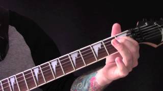 Of Mist And Midnight Skies Guitar Tutorial By Cradle Of Filth