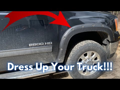 DNA MOTORING  Pocket-Riveted Wheel Fender Flares #truck #fenders #truckaccessories