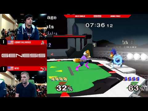 Genesis 5 - Liquid`Chillindude (Fox) vs Nero (Falco) - SSBM - Round 1 Pools