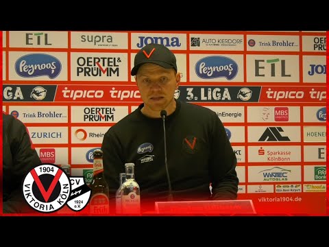 Press conference after the home game against SC Verl | powered by Wintec Autoglas
