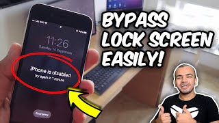How to unlock a disabled iPhone without iTunes or iCloud or Computer.