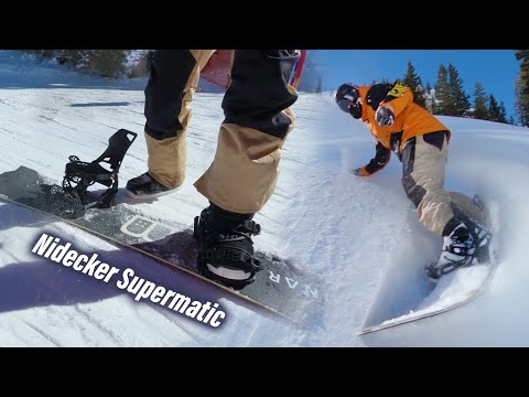 The FUTURE OF SNOWBOARDING ?? - Nidecker Supermatic Step-In Bindings