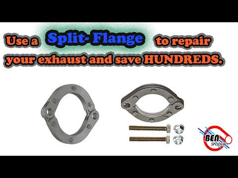 Fix your exhaust with a Split-Flange to save Hundreds.