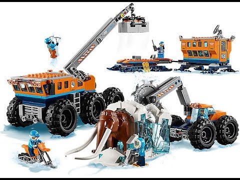 New 2018 Lego City Arctic Mobile Exploration Base - Lego 60195 Unboxing Playtime - Lego Build Part 1