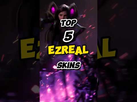 Top 5 Ezreal Skins #shorts #leagueoflegends #lol #ezreal  #kaisa