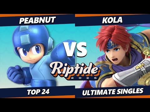 Riptide 2025 - Peabnut (Mega Man) Vs. Kola (Roy) Smash Ultimate - SSBU