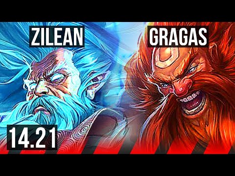 ZILEAN vs GRAGAS (TOP) | KR Master | 14.21