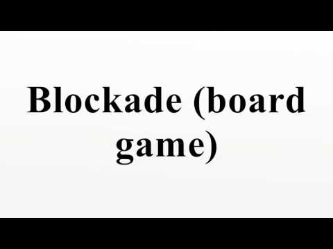 Blockade (board game)