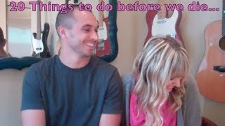 20 Things to do Before We Die! | Summer Saldana