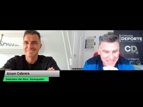 El delantero canario Airam Cabrera se reencontrará con el Córdoba en Sanlúcar