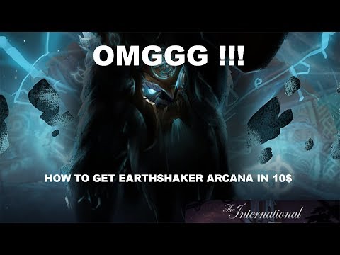 TI 9 BATTLEPASS EARTHSHAKER ARCANA OVERVIEW AND TRICK TO GET EARTHSHAKER ARCANA WITHOUT BUYING LEVEL
