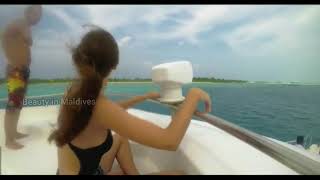 Maldives vacation trip | beauty in Maldives | bikini girl 👙 | nature lover