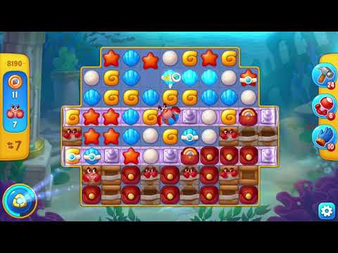 [FISHDOM Walkthrough] Level 8190 Hard