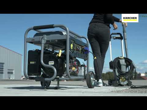 Генератор бензиновый Karcher PGG 3/1 230В (1 фаза) электростарт 2.8/3кВт AVR 51.7кг - фото 1 - id-p1678779282