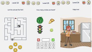 Brain Out 2 - Level 22, 23, 24 Gameplay Solution