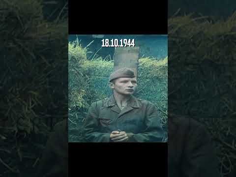 Last moment before the execution of a German spy in World War II