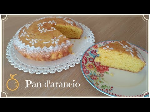 Pan d'arancio - Ricetta facilissima - Torta con arancia intera