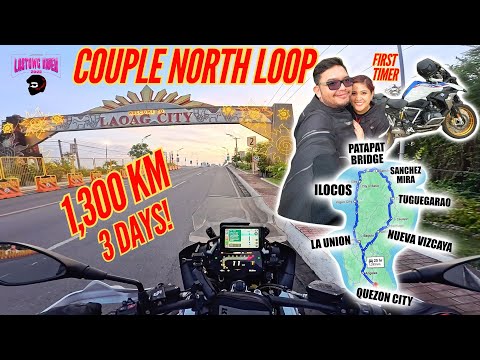 1300 KM RIDE BMW R1250 GS with a FIRST TIMER from METRO MANILA to PATAPAT BRIDGE to TUGUEGARAO CITY